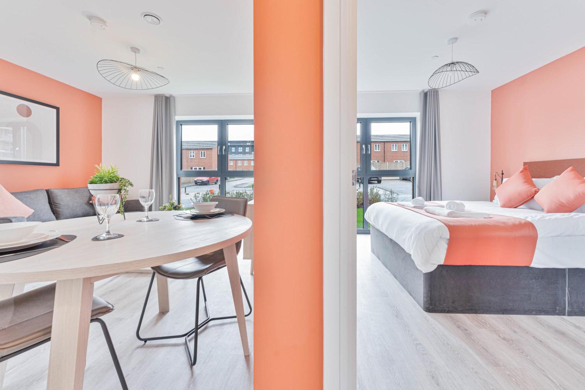 Stayzeni, Hardwick House Derby 1 Bed Apartment Экстерьер фото